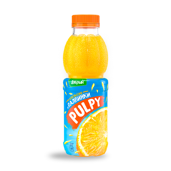 Сок «Палпи» 0.45л Апельсин
